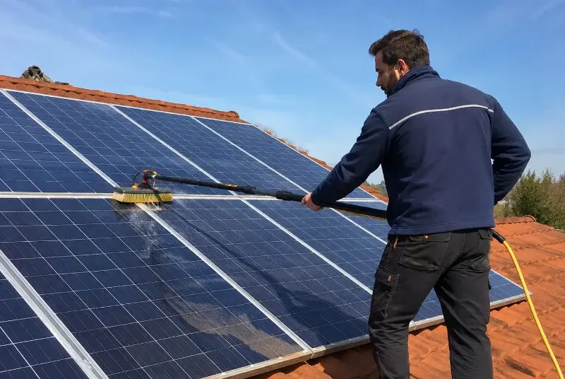 Nettoyage et entretien de panneaux solaires à Derval
